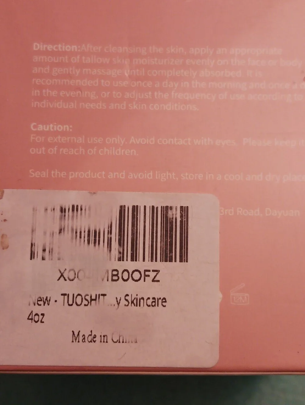 Melao Whipped Tallow Cream For Face And Body UNSCENTED Expires 12/2027.